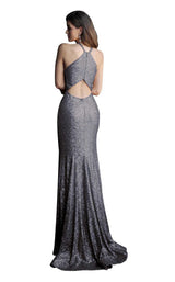 Jovani 61146BG Charcoal