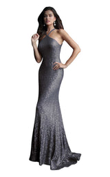 Jovani 61146BG Charcoal