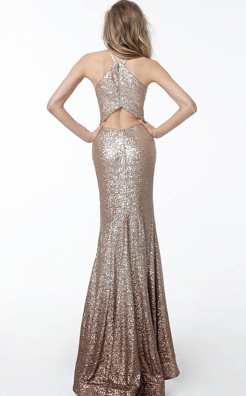 Jovani 61146BG Gunmetal