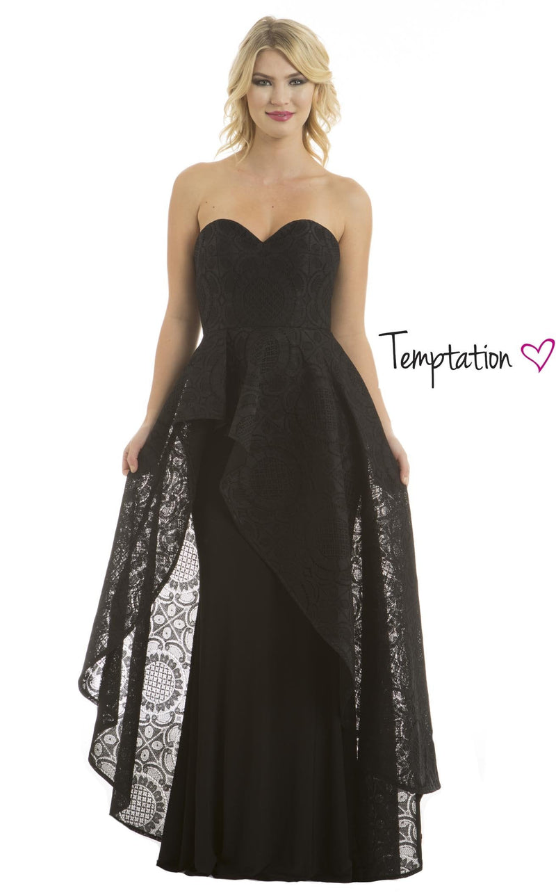 Temptation Dress 6115 Black