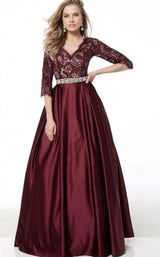 Jovani 61207BG Burgundy