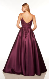 Alyce 61321 Black-Plum