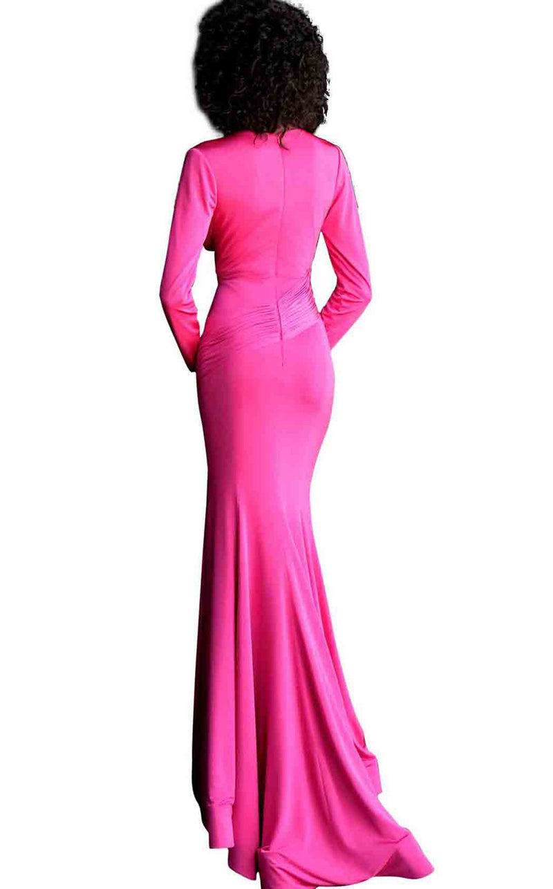 Jovani 61385 Hot Pink