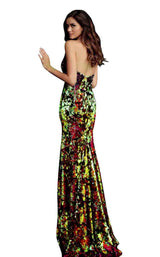 Jovani 62026 Black Multi