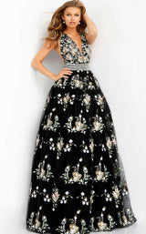 Jovani 62171BG Black Multi