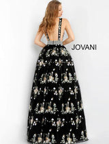 Jovani 62171 Black Multi