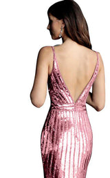 Jovani 62487 Rose Gold