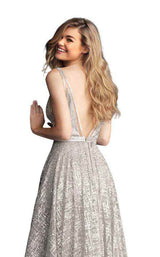 Jovani 62515BG Silver