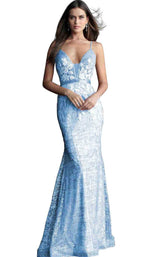 Jovani 62517 Light Blue