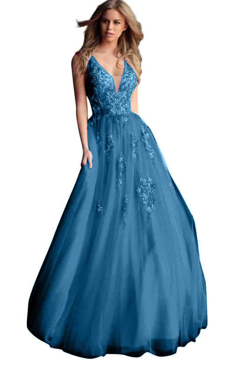 Jovani 62619 Teal