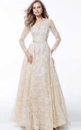 Jovani 62701BG Champagne