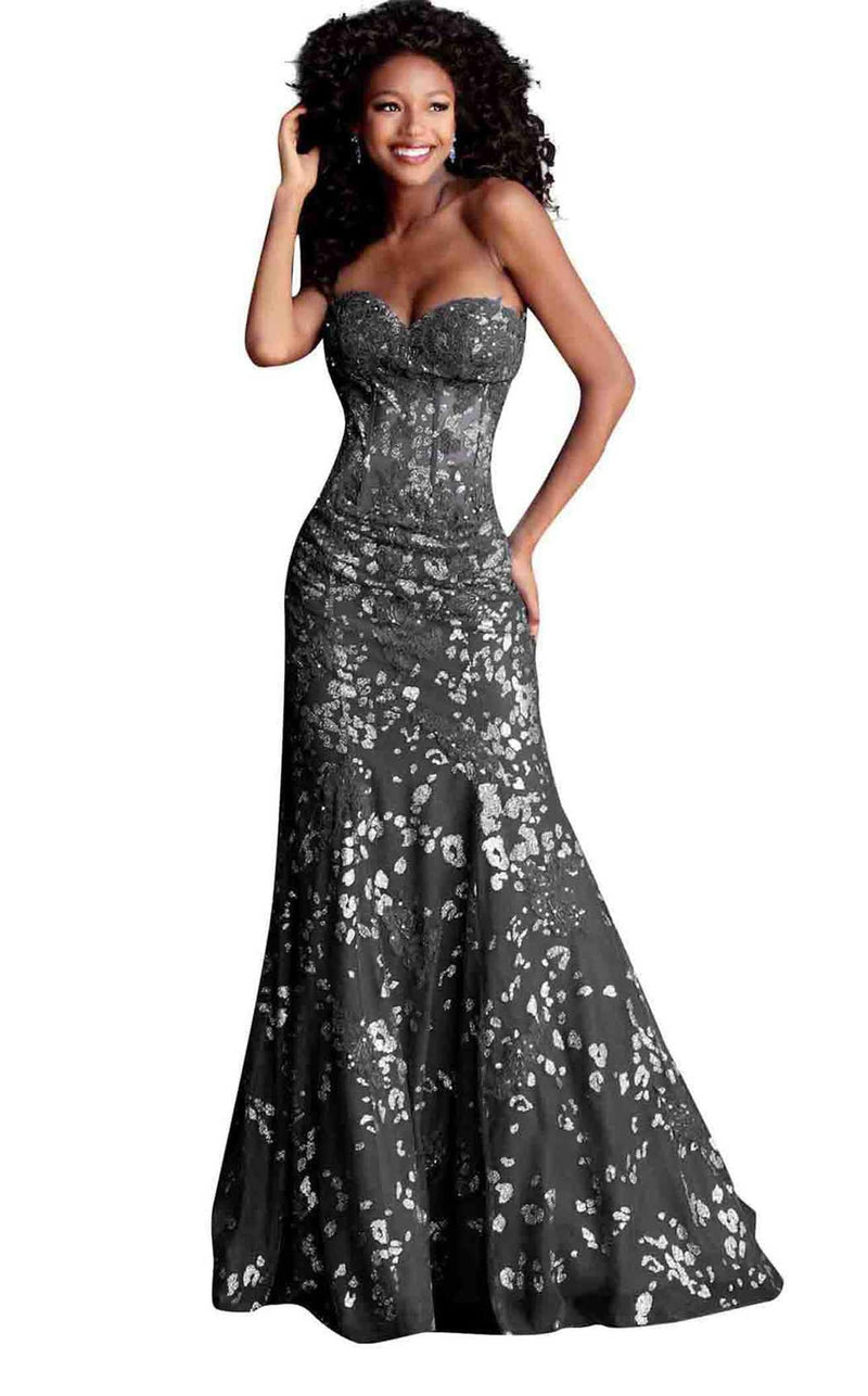 Jovani 62746 Black/Silver