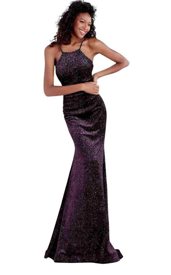 Jovani 62806 Black-Pink