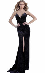 Jovani 62807 Black/Blue