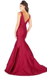 Mac Duggal 62903L Cranberry