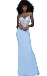 Jovani 63147 Light Blue