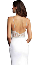 Jovani 63147BG Off White