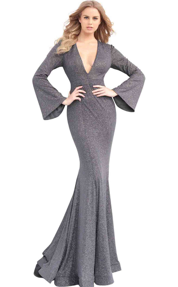 Jovani 63174 Gunmetal