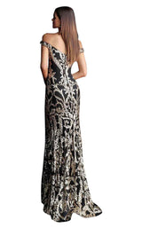 Jovani 63349 Black/Gold