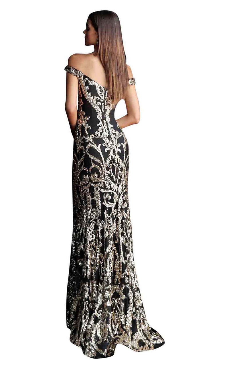 Jovani 63349 Black/Gold