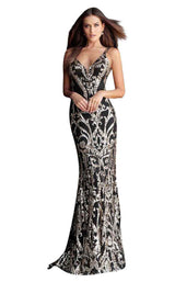 Jovani 63350 Black/Gold