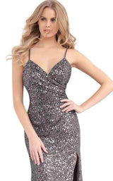 Jovani 63494 Charcoal