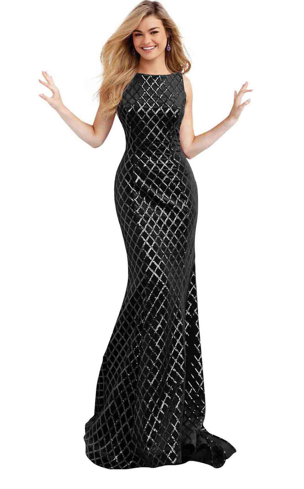 Jovani 63512BG Black