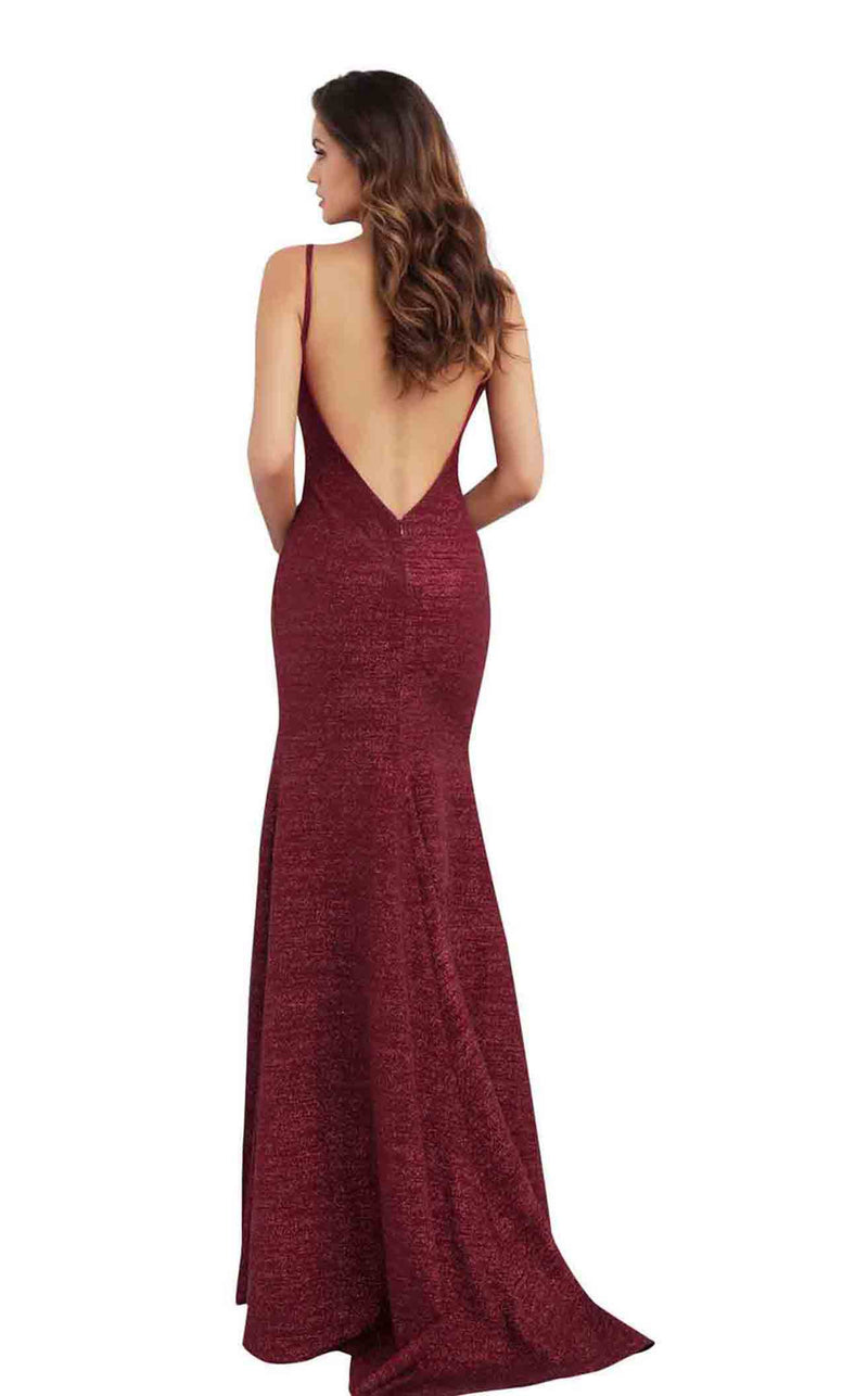 Jovani 63566 Burgundy