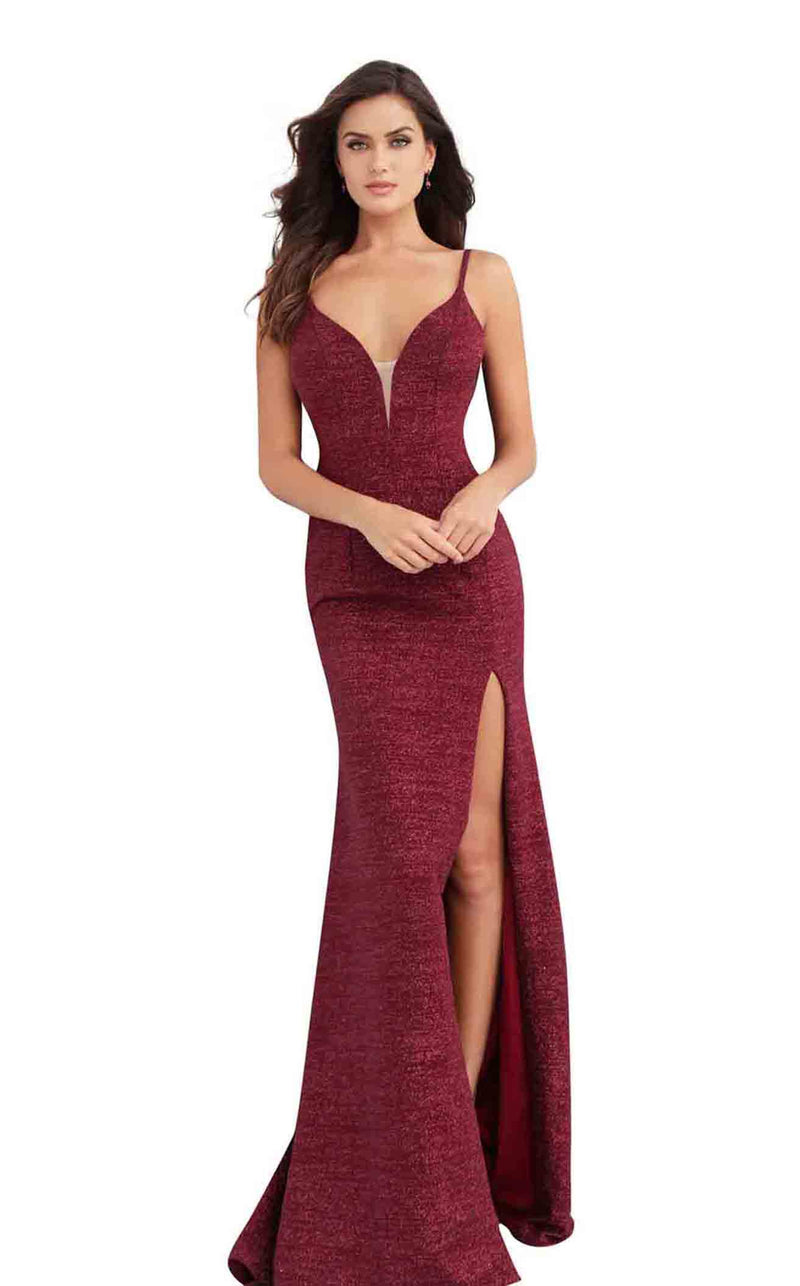 Jovani 63566 Burgundy