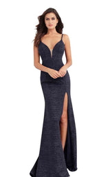 Jovani 63566 Charcoal