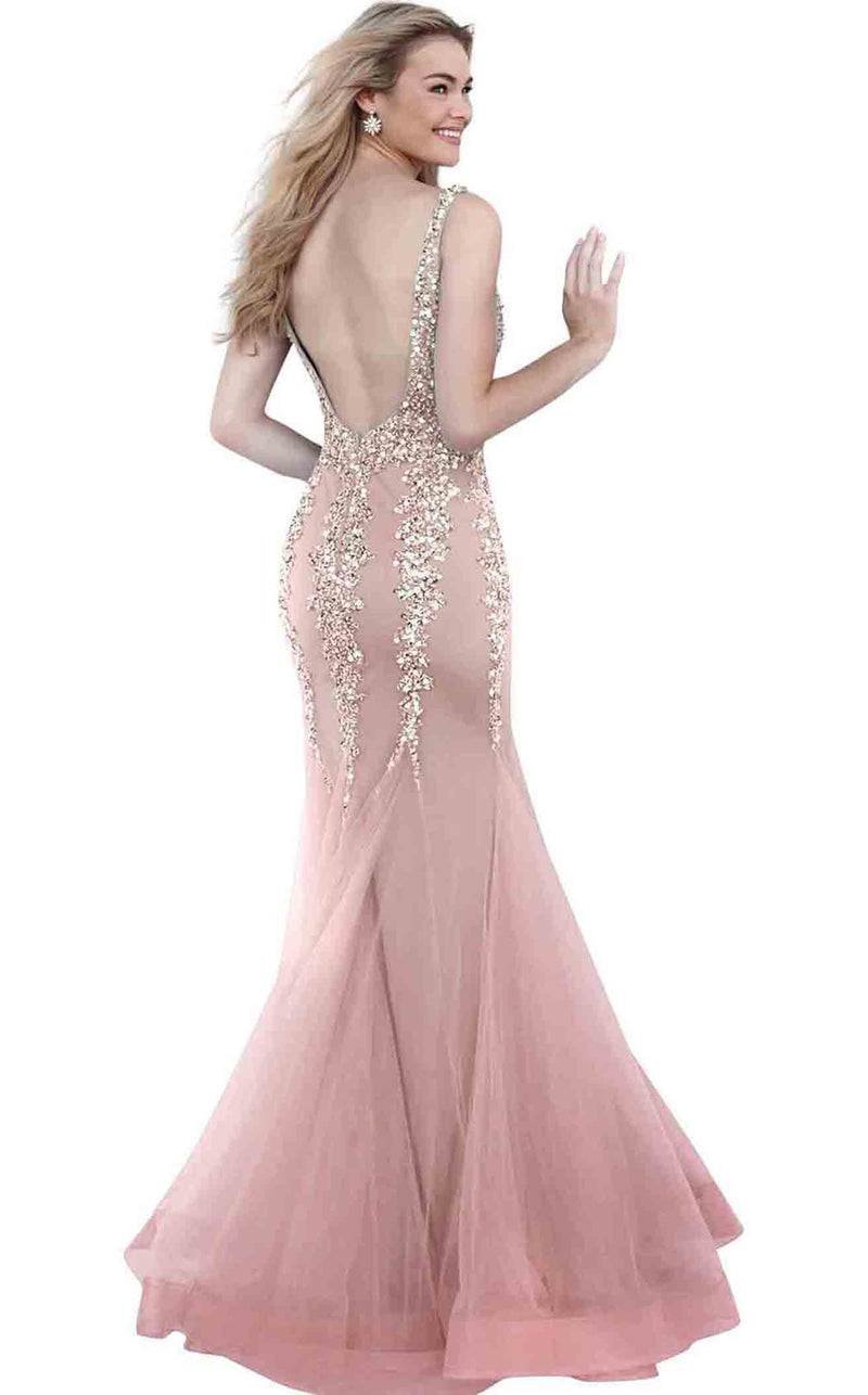 Jovani 63700BG Blush