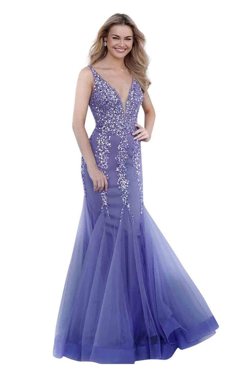 Jovani 63700BG Lavender