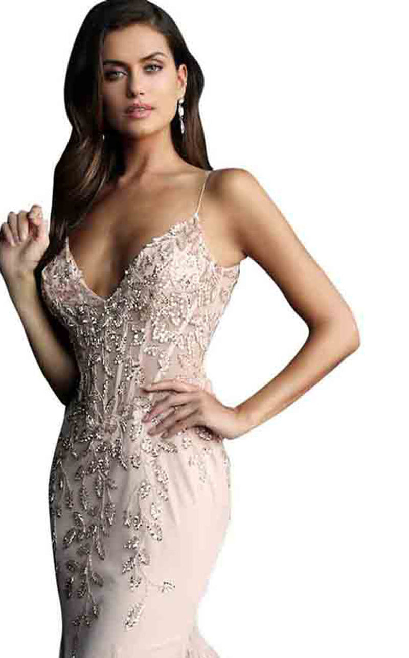 Jovani 63704BG Blush