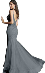 Jovani 63704 Charcoal