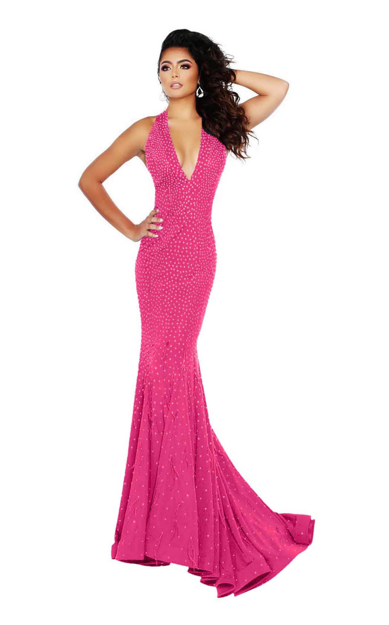 Jasz Couture 6402A Fuchsia