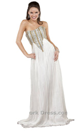 Jovani 6425BG White