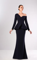 Edward Arsouni Couture FW644 Navy