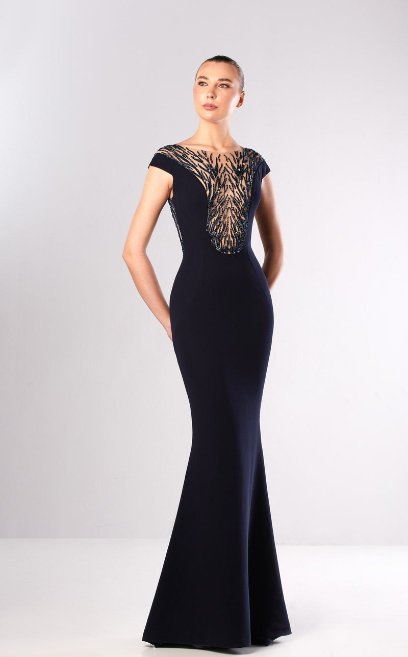 Edward Arsouni Couture FW646 Navy