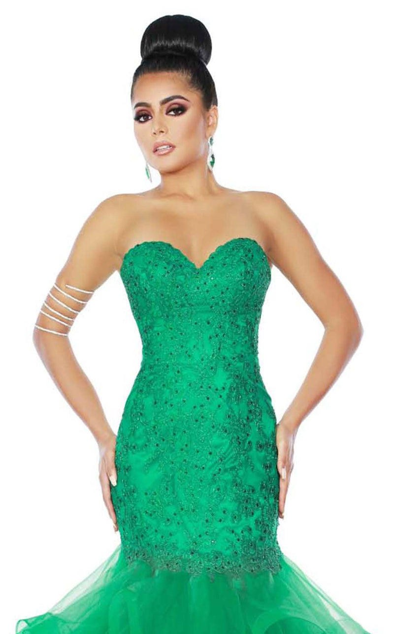 Jasz Couture 6471 Emerald