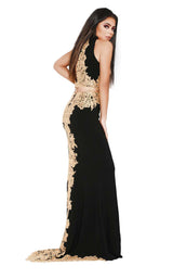 Jasz Couture 6476 Black/Gold