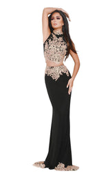 Jasz Couture 6476 Black/Gold