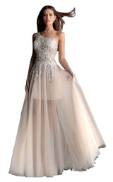 Jovani 64893BG Nude