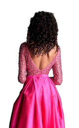 Jovani 64949 Fuchsia