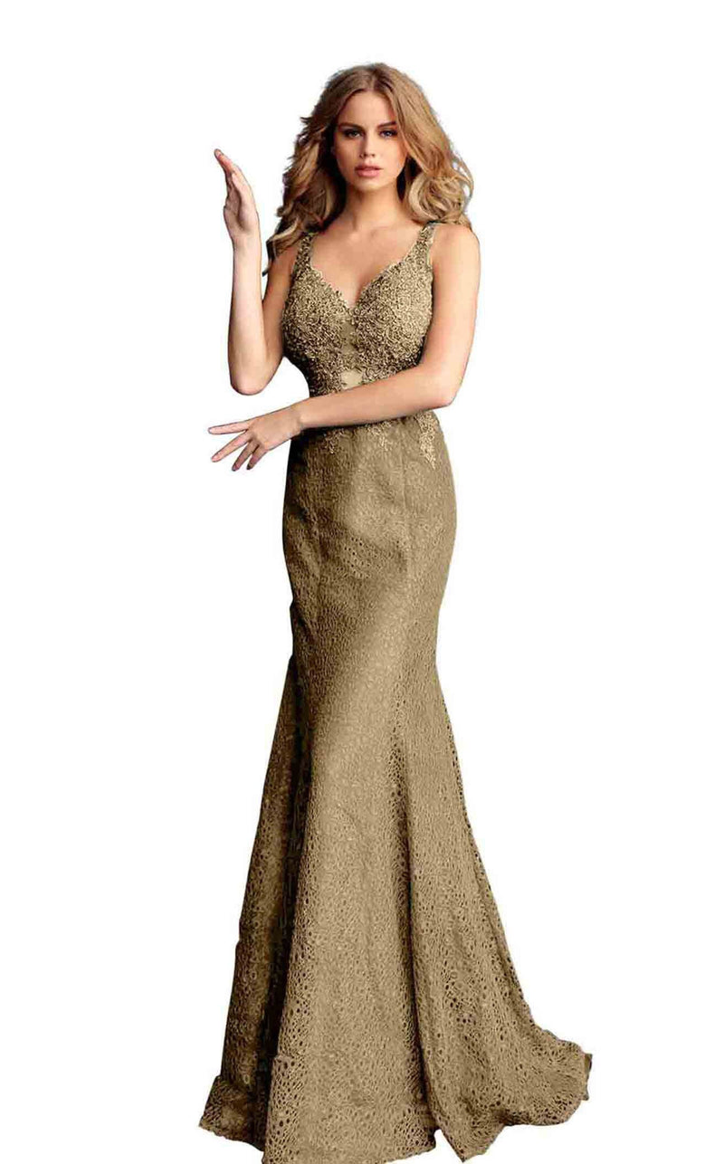 Jovani 64995 Taupe