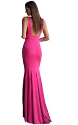 Jovani 64996 Hot Pink