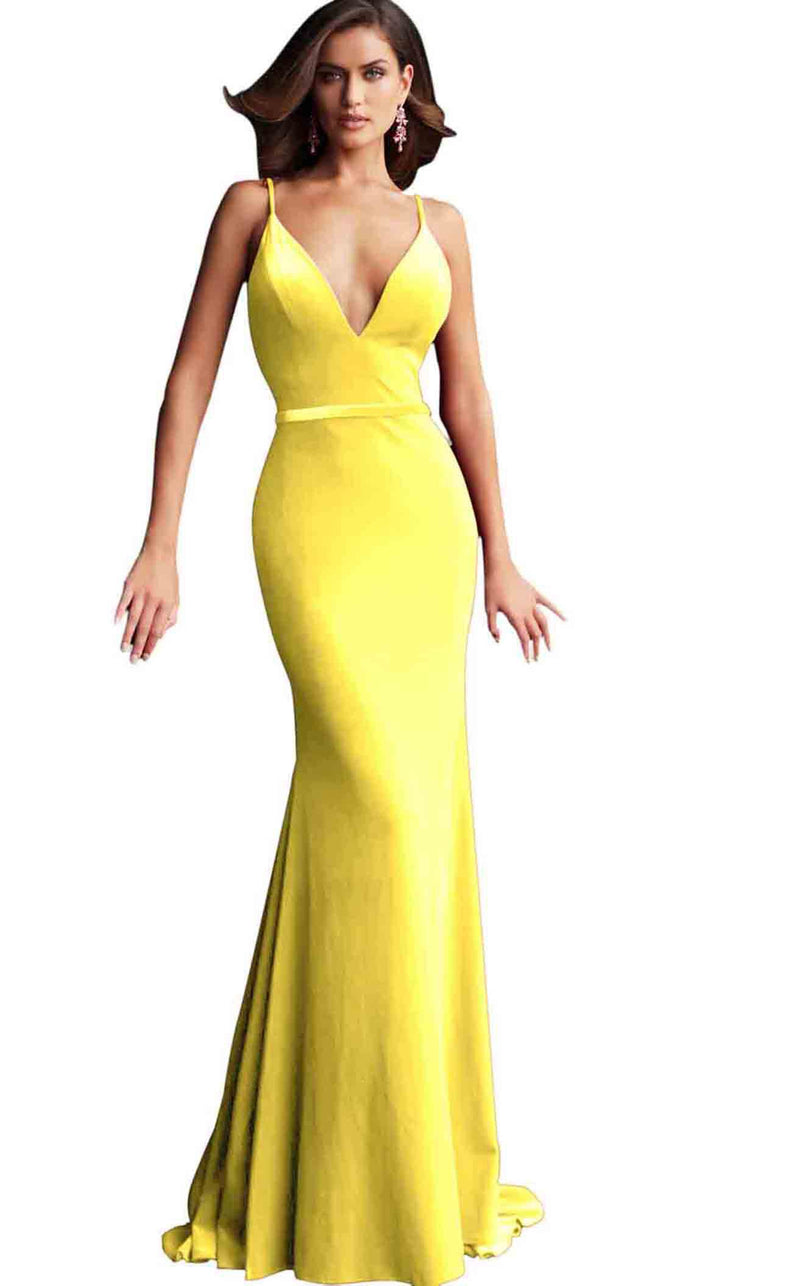 Jovani 65039 Yellow