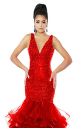 Jasz Couture 6518 Red