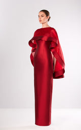 Edward Arsouni Couture FW652 Bordeaux