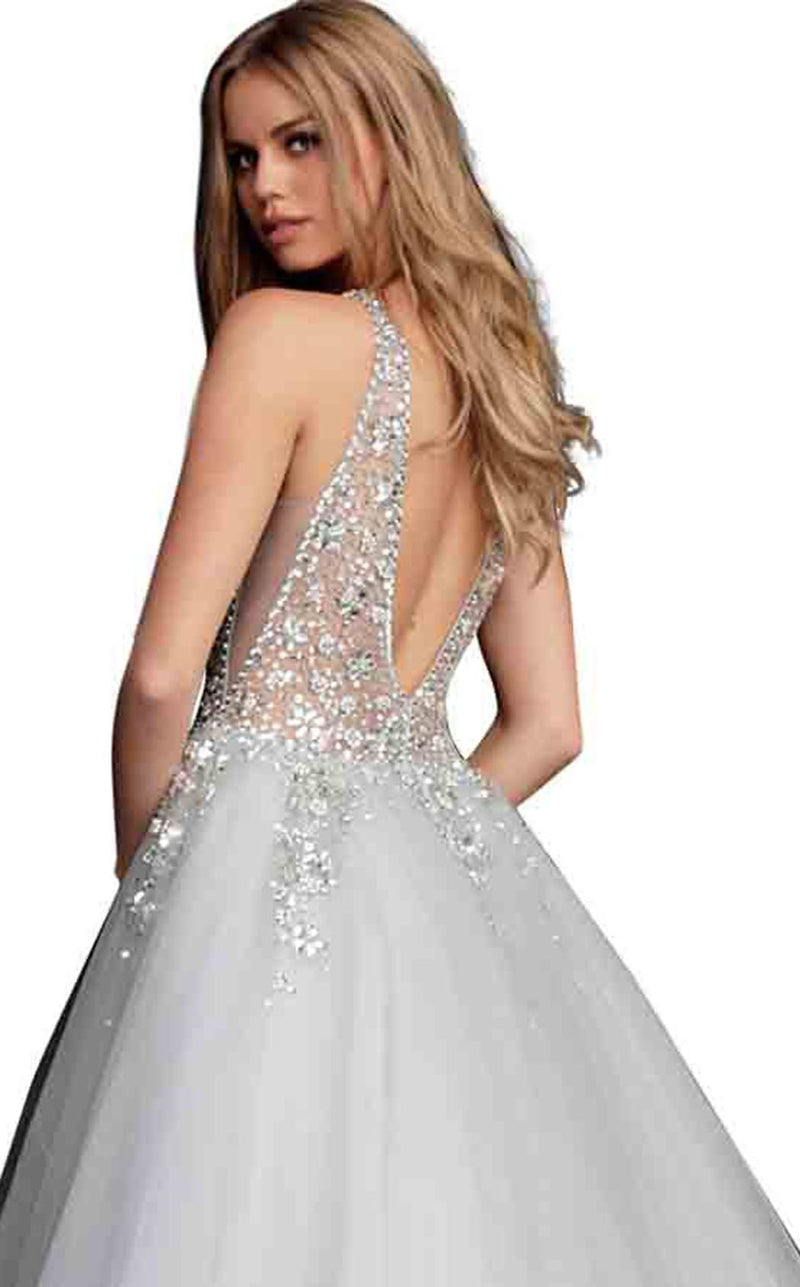 Jovani 65379 Grey