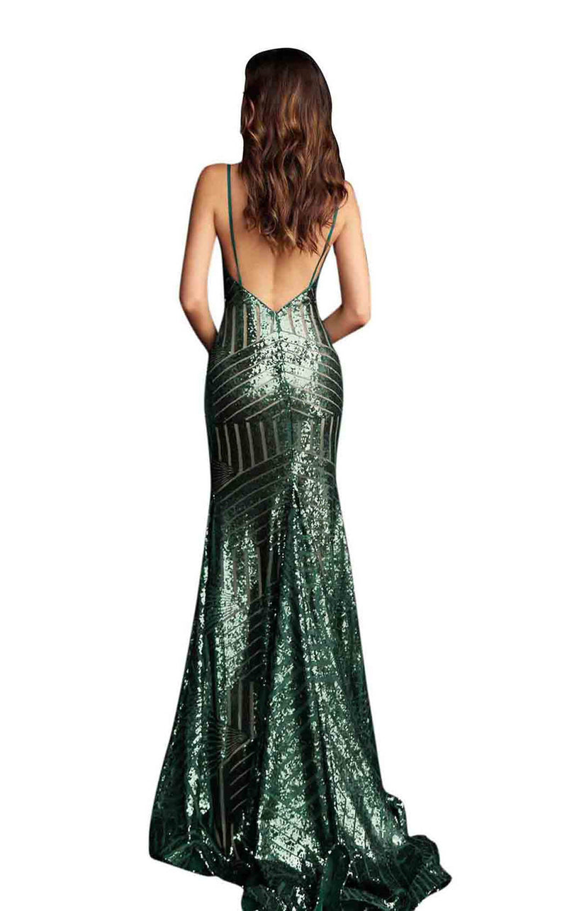 Jovani 65409BG Hunter